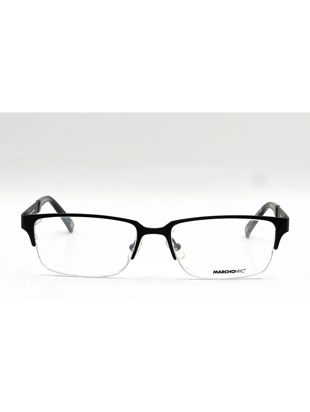 Marchon Nyc Colony 001 Black Authentic Eyeglasses 53-17-140